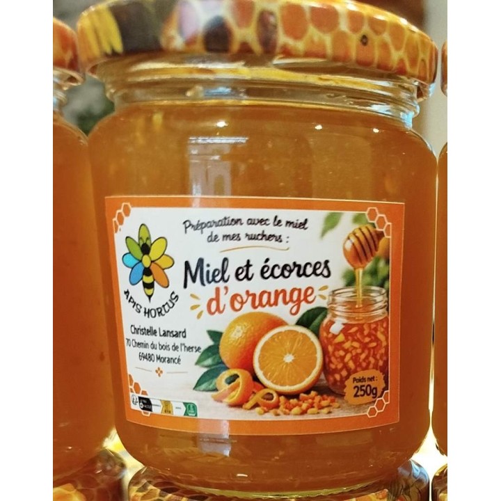 Miel et écorces d'orange