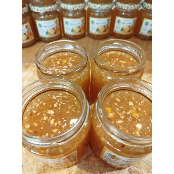 Miel et écorces de citron